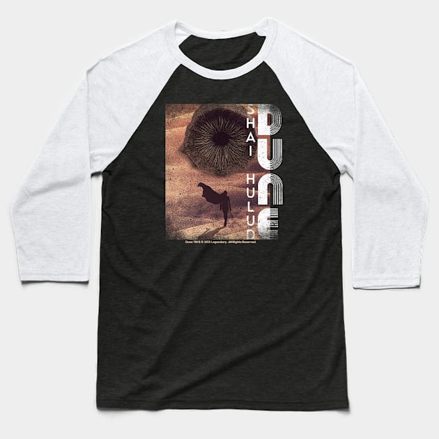 Dune 2020 the movie Shai Hulud design. Birthday party gifts. Officially licensed merch. Baseball T-Shirt by SerenityByAlex